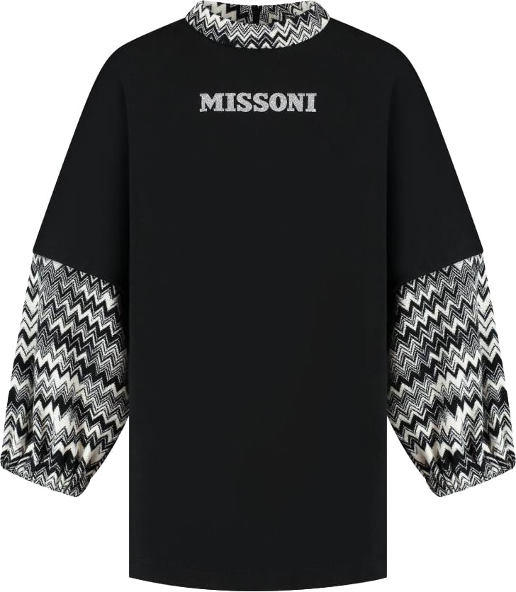 Missoni Fleece Dress Zwart