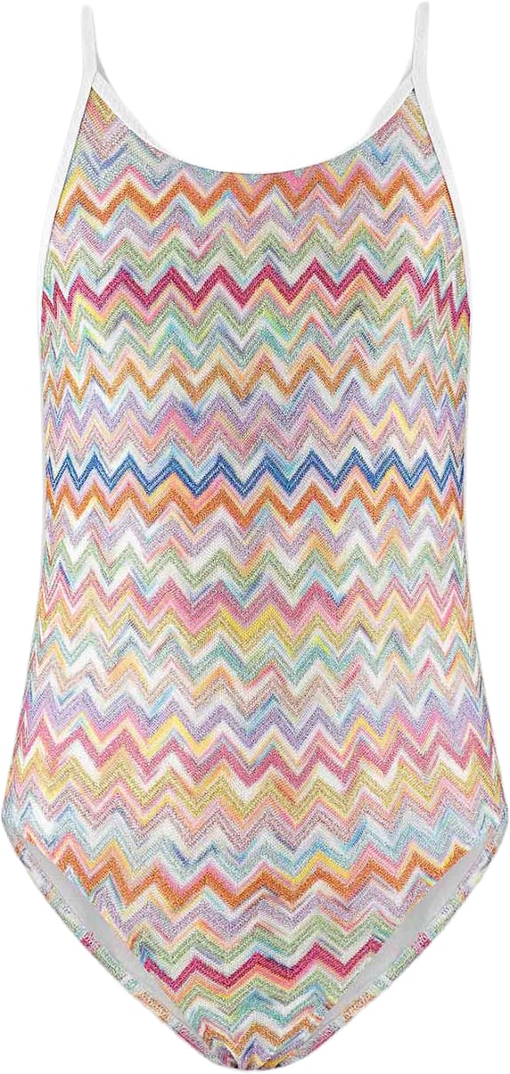 Missoni Knit Fabric Swimsuit Divers