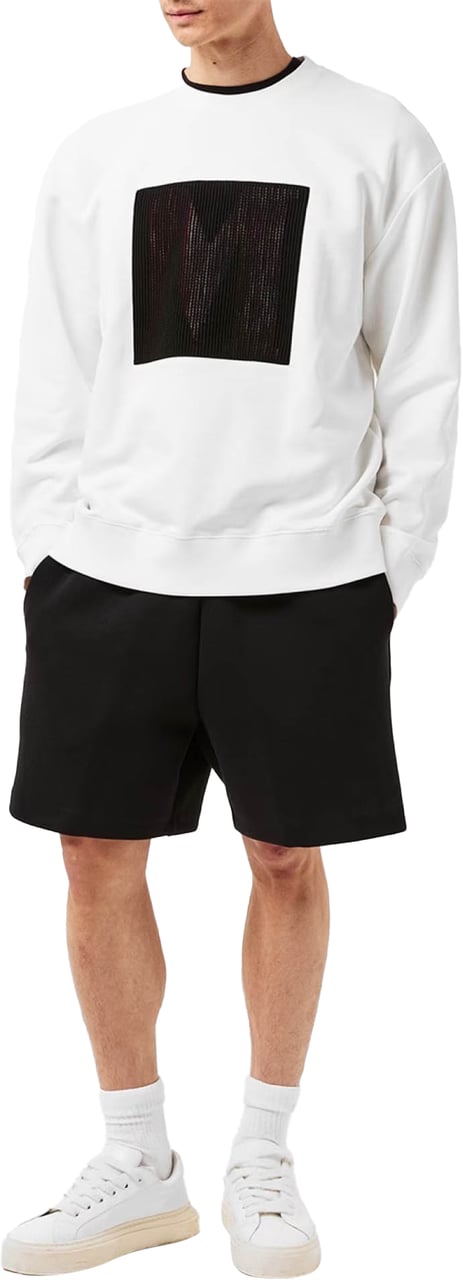 Missoni M Logo Crewneck Sweatshirt Wit