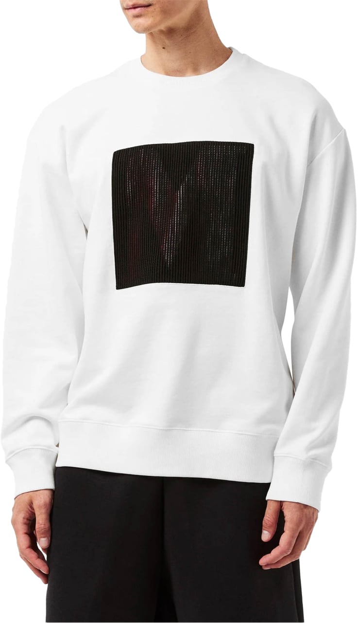 Missoni M Logo Crewneck Sweatshirt Wit