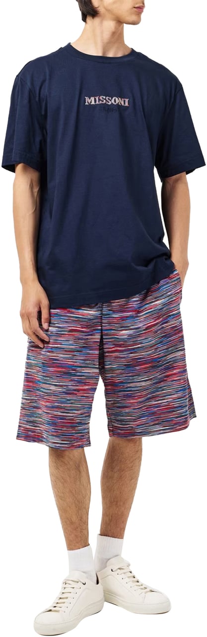 Missoni Striped Jogger Shorts Divers