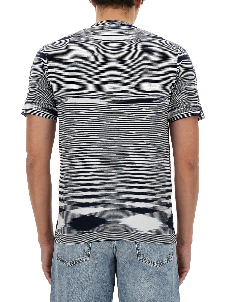 Missoni COTTON T-SHIRT Blauw