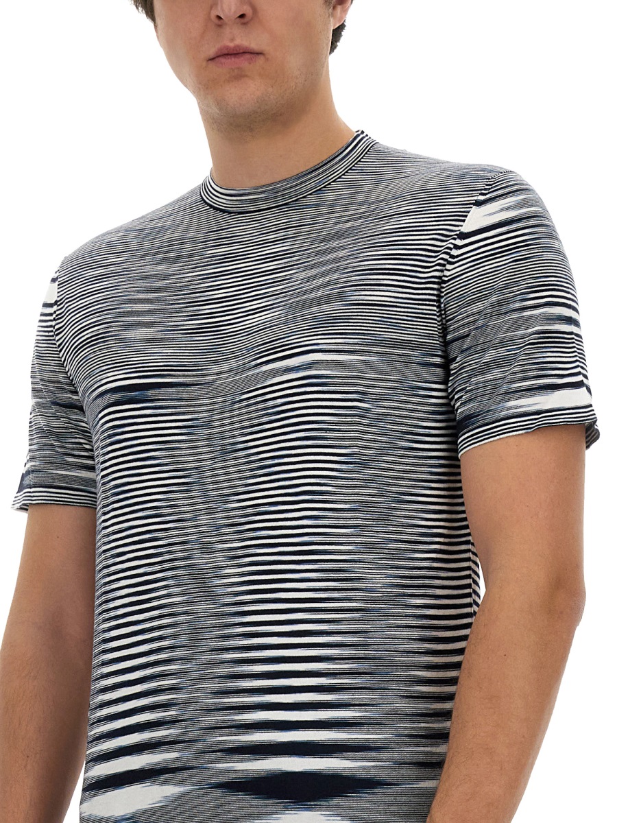 Missoni COTTON T-SHIRT Blauw