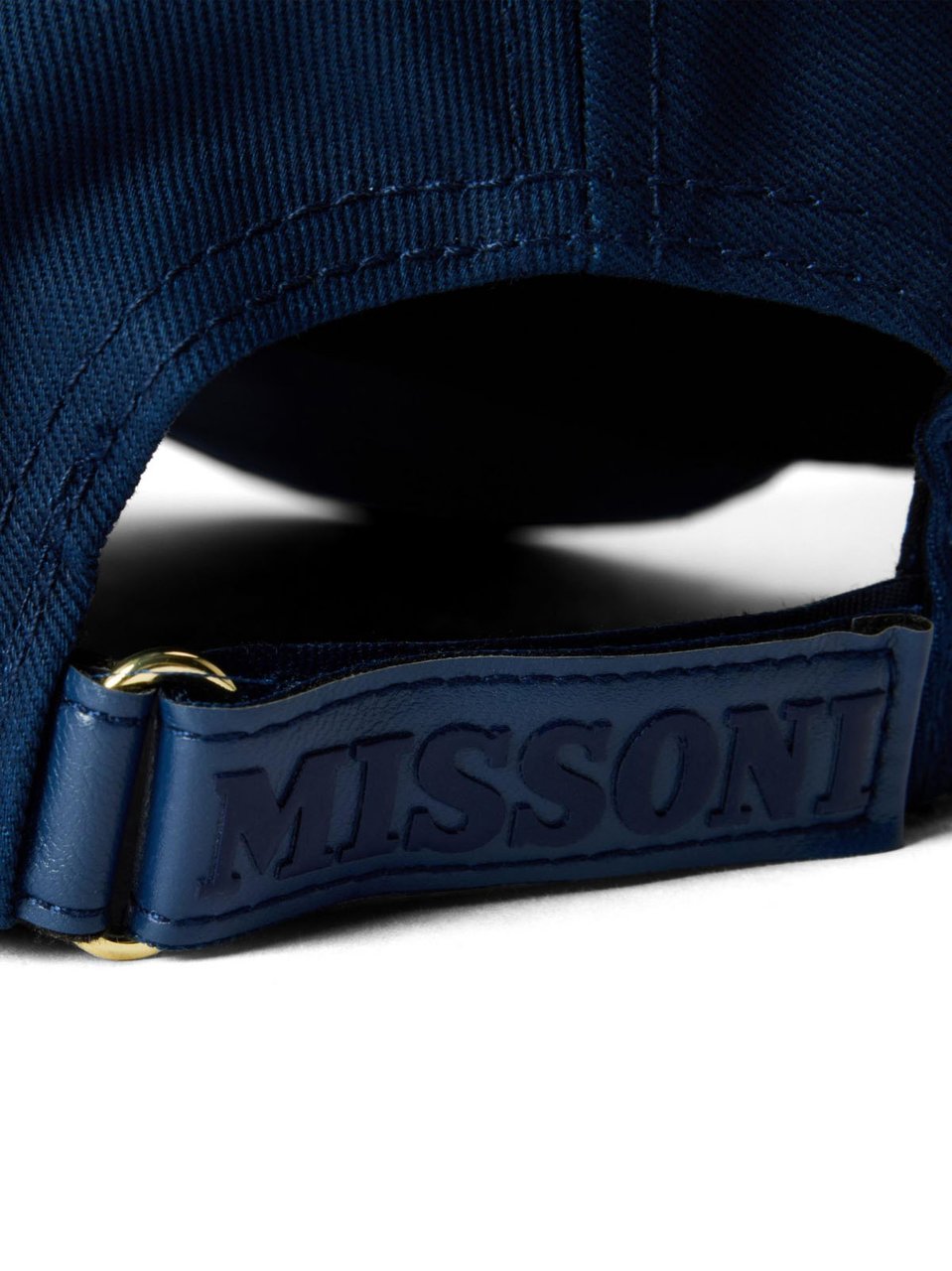 Missoni Printed Logo Baseball Cap Blauw