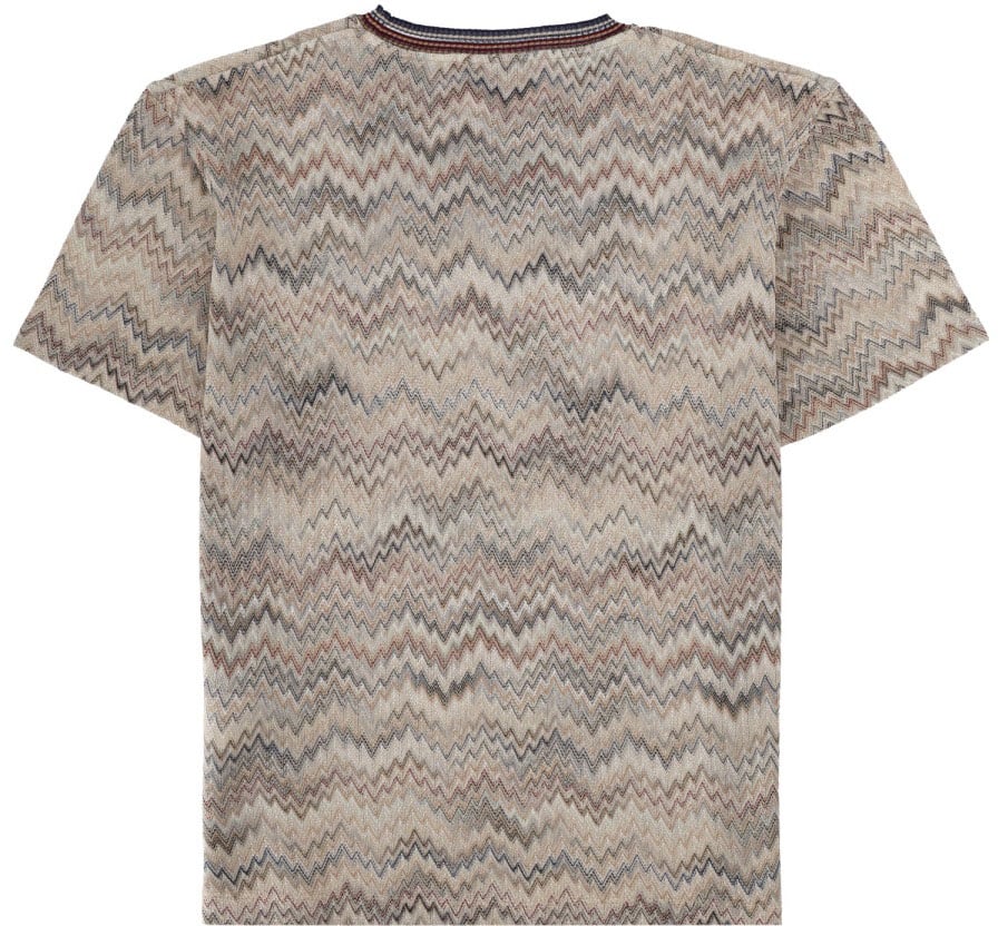 Missoni T-SHIRT IN COTONE Beige