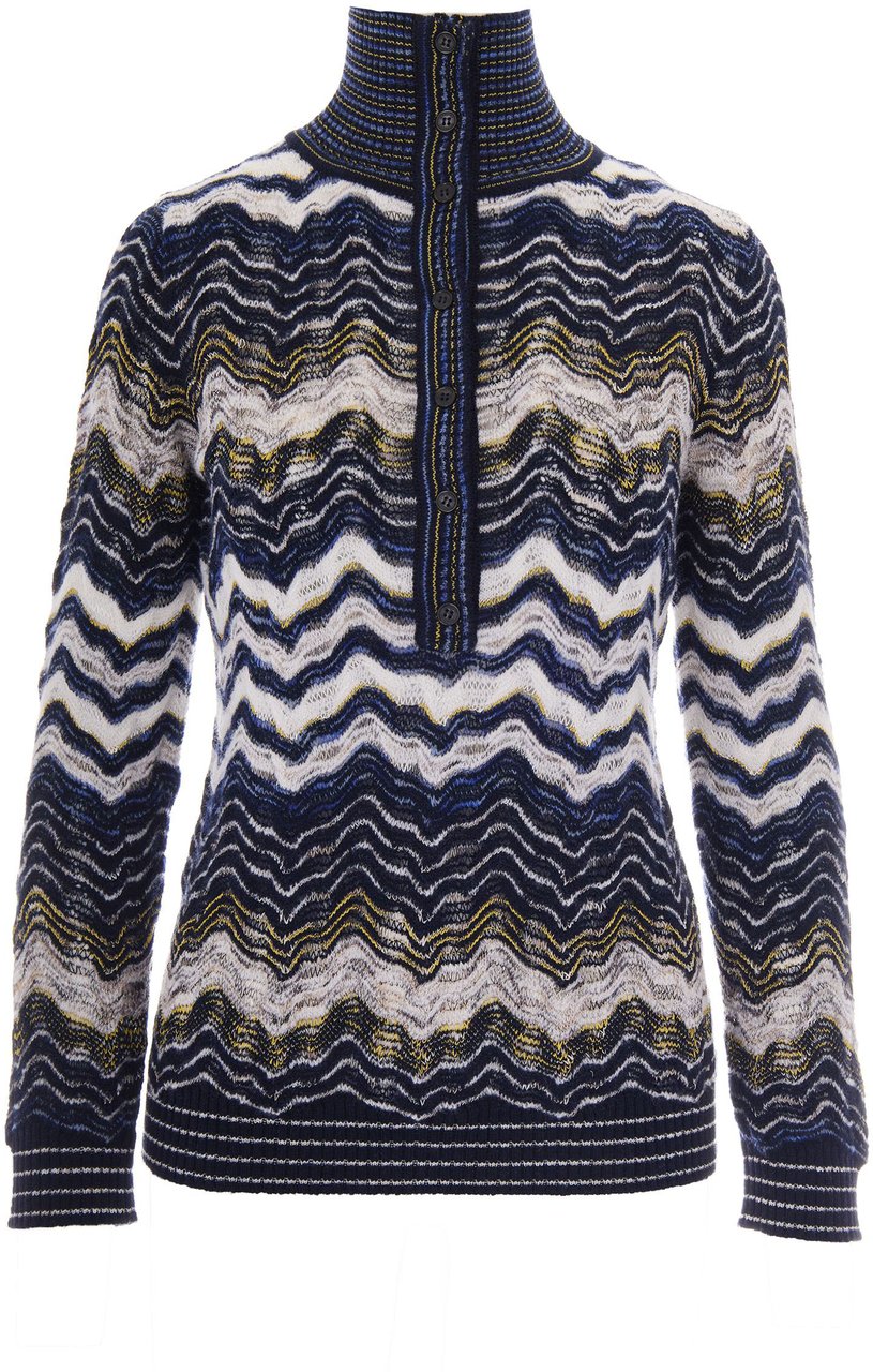 Missoni Sweaters Blubase W Yellow/Wht Navy