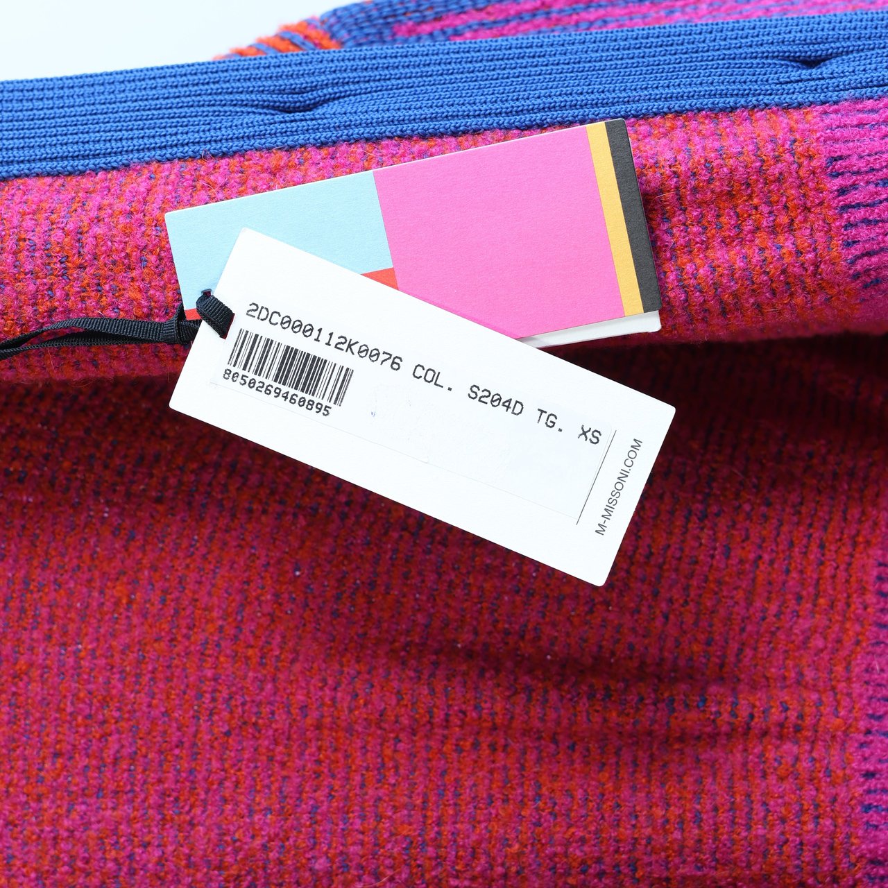 Missoni Missoni Long Wool Blend Knit Cardigan, XS Paars