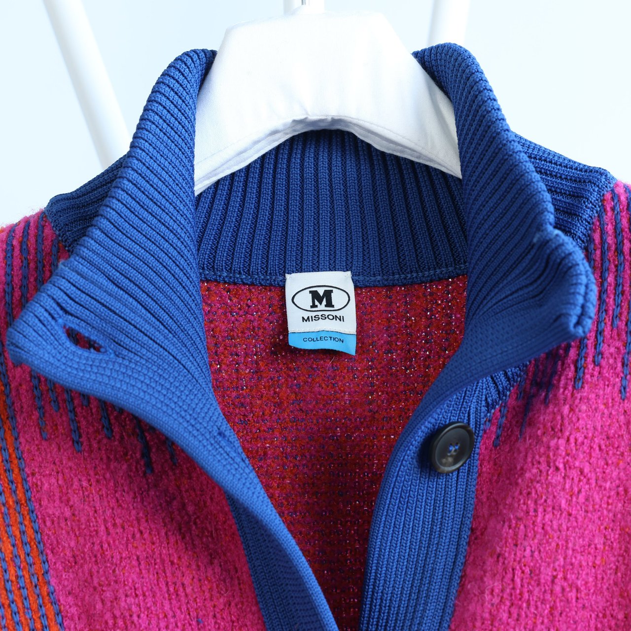 Missoni Missoni Long Wool Blend Knit Cardigan, XS Paars