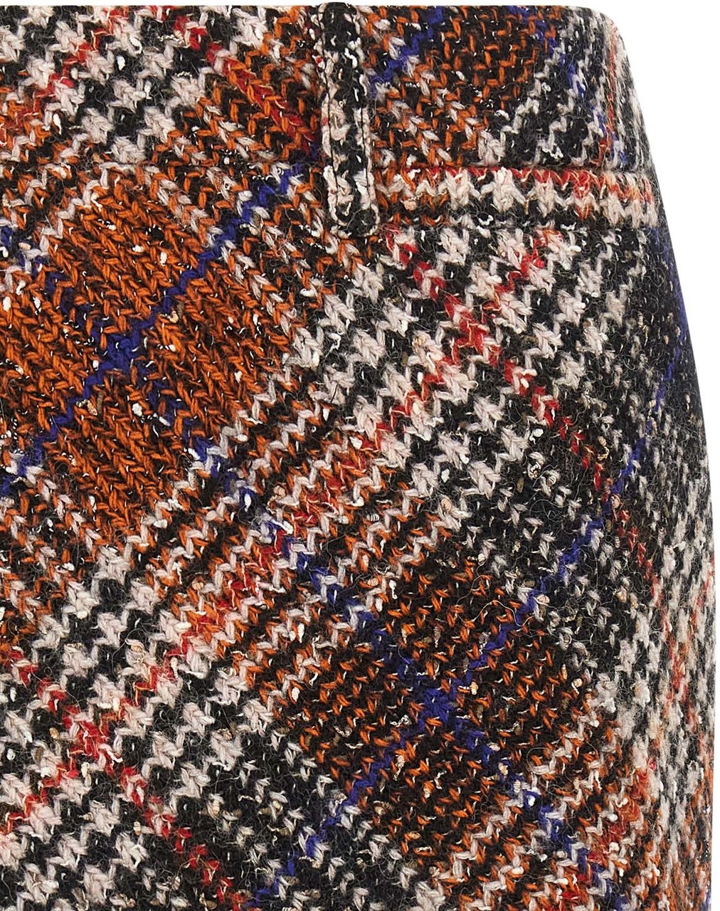 Missoni Multicolor Wool Long Skirt Divers