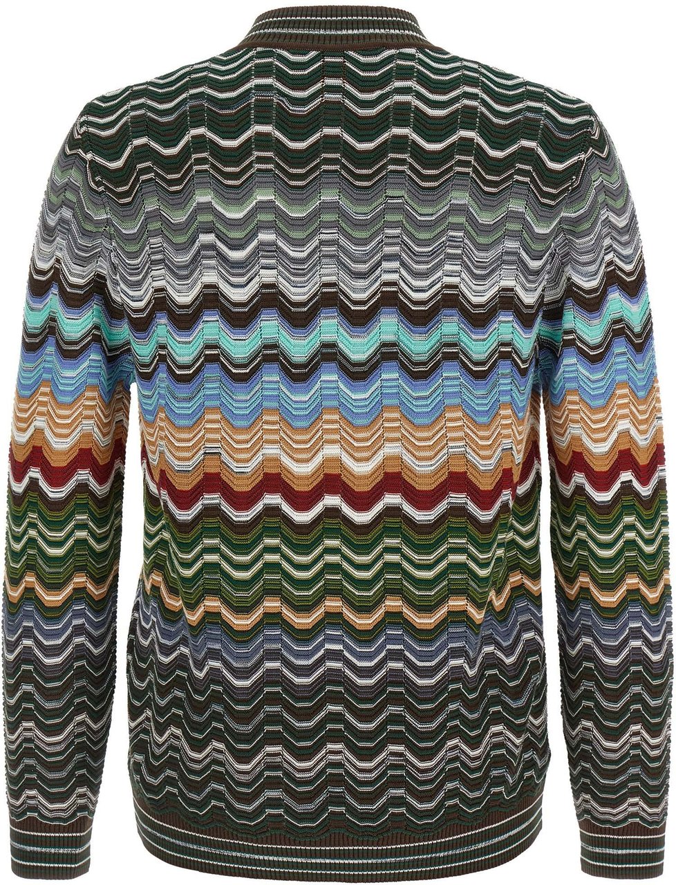 Missoni Multicolor Cotton Cardigan Divers