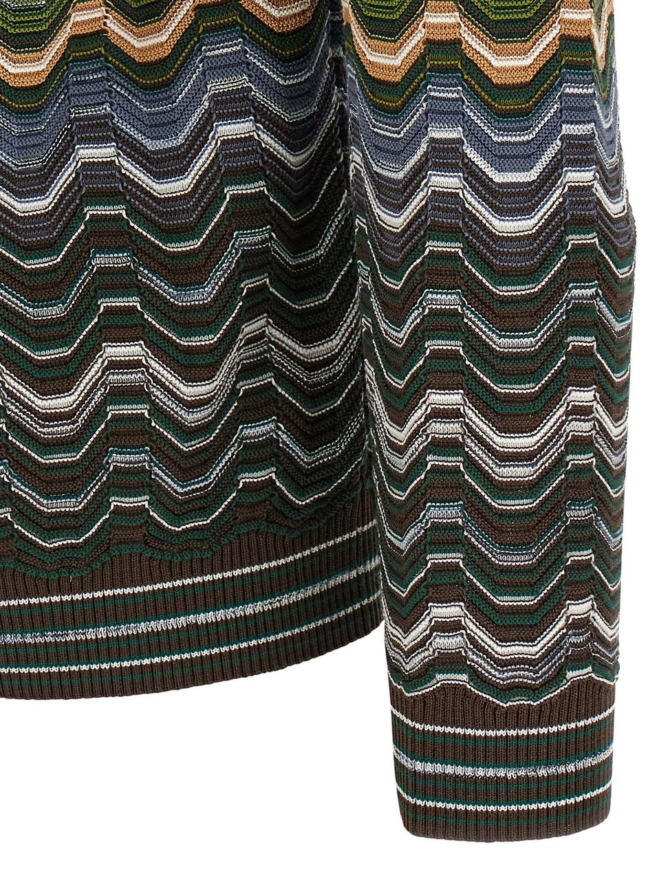 Missoni Multicolor Cotton Cardigan Divers