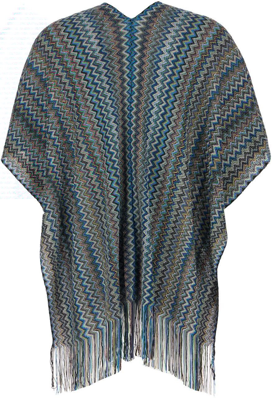 Missoni Missoni Embroidered viscose blend cape Divers