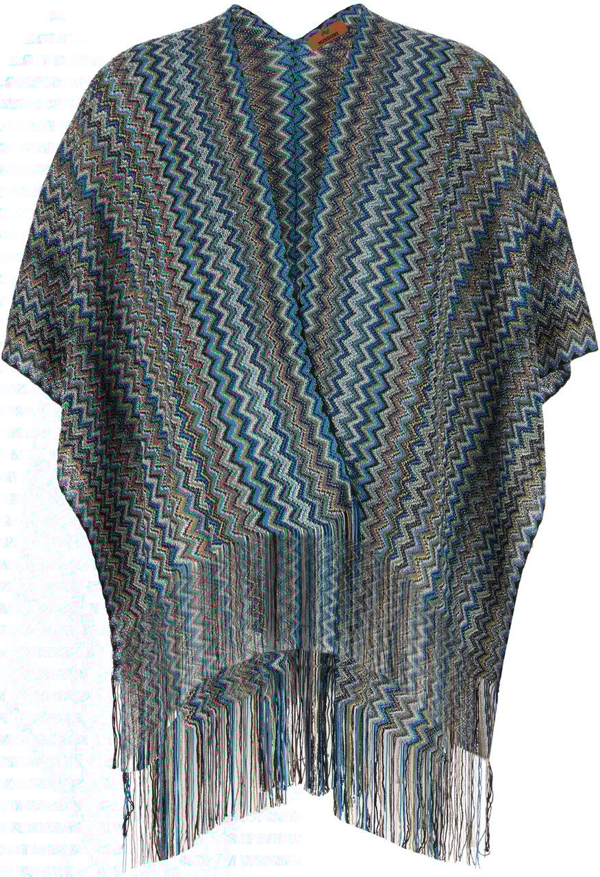 Missoni Missoni Embroidered viscose blend cape Divers