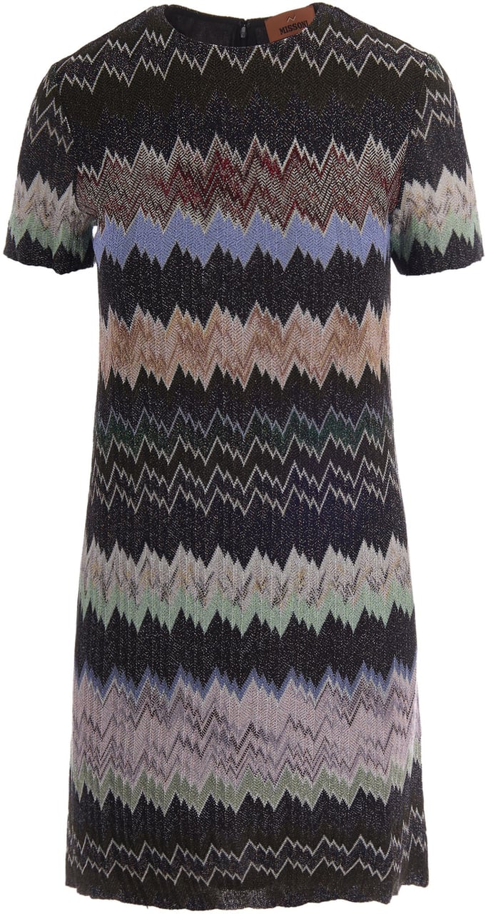 Missoni Dresses Multicolor/Blk Base Zwart
