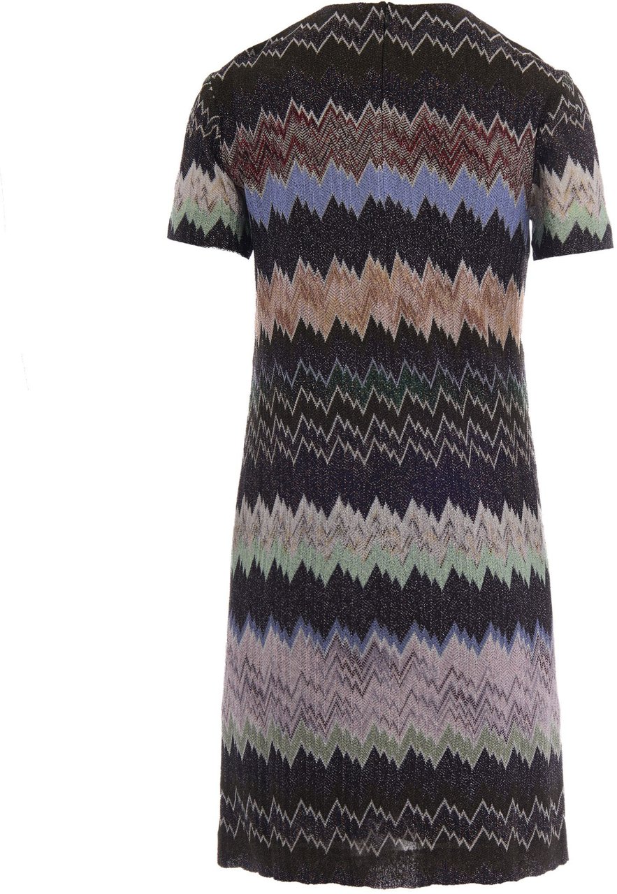 Missoni Dresses Multicolor/Blk Base Zwart