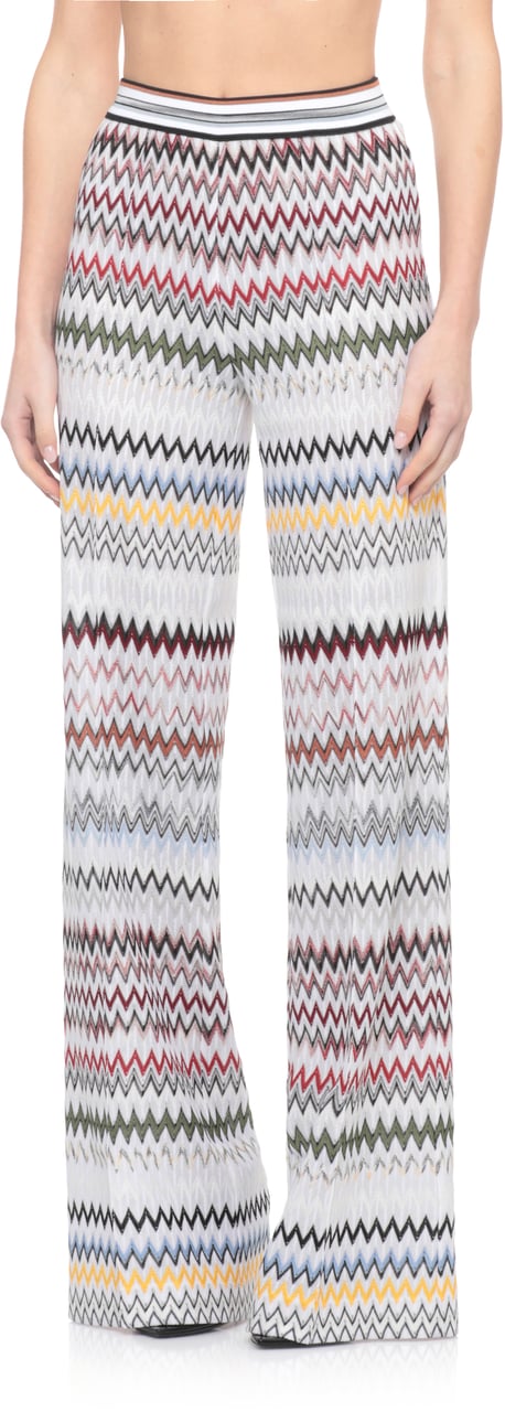 Missoni Trousers White Wit