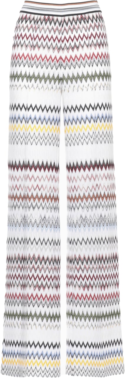 Missoni Trousers White Wit