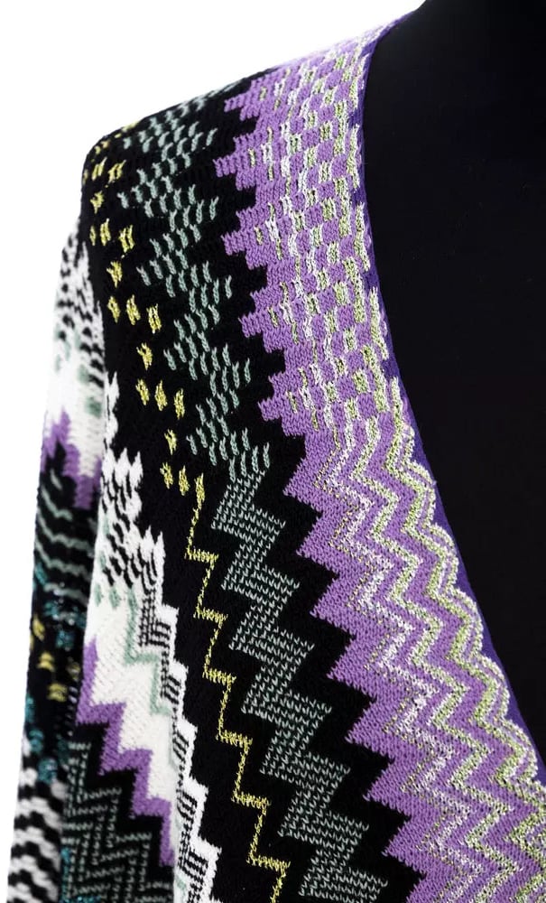 Missoni Multicolor Wool Women Poncho Divers