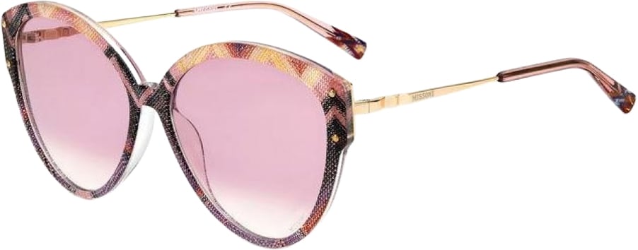 Missoni Gold Plastic Sunglasses Goud