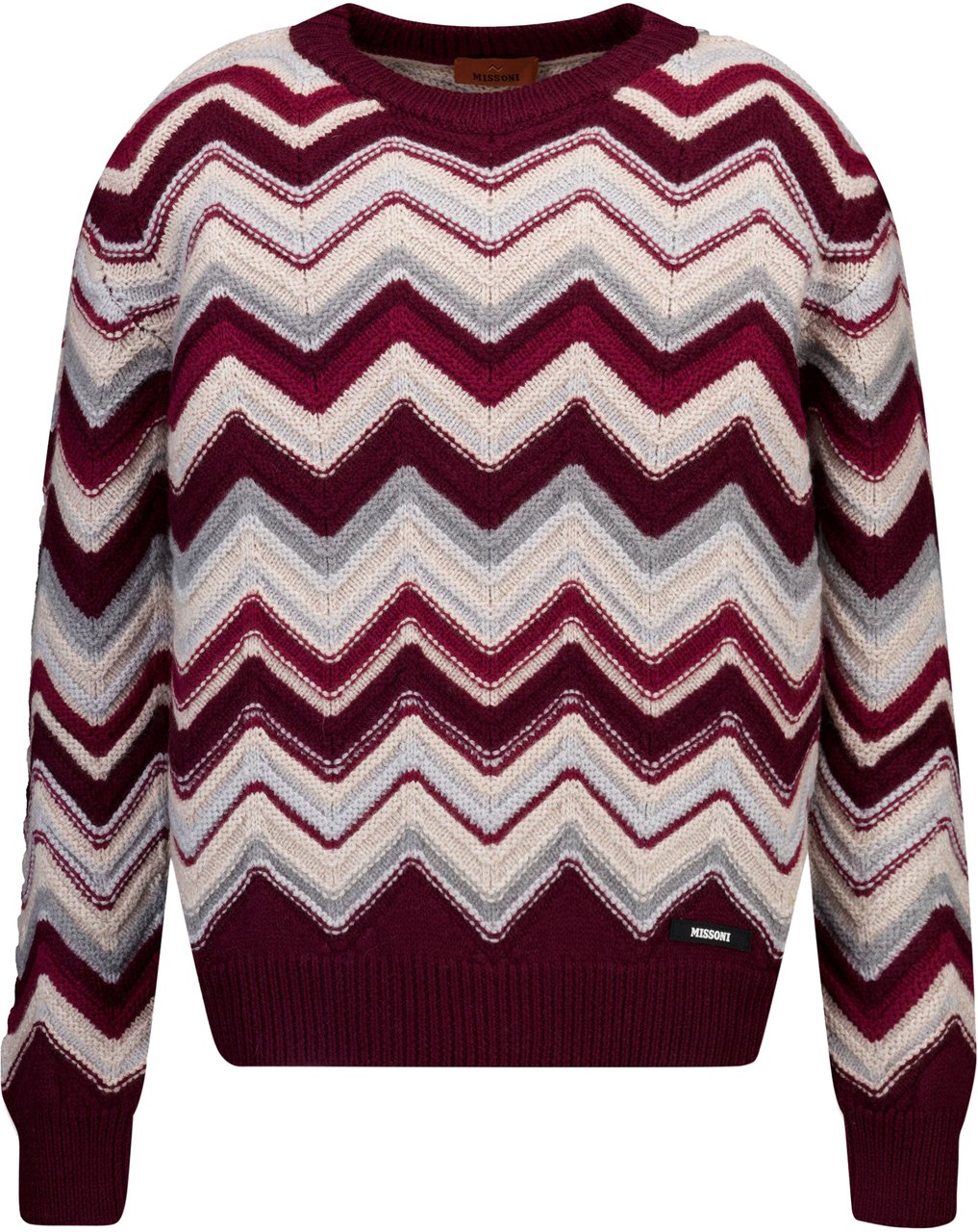 Missoni Kinder Jongens Trui In Bordeaux Rood