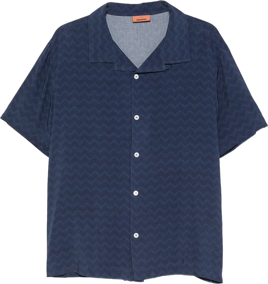 Missoni Shirts Blue Tones Navy