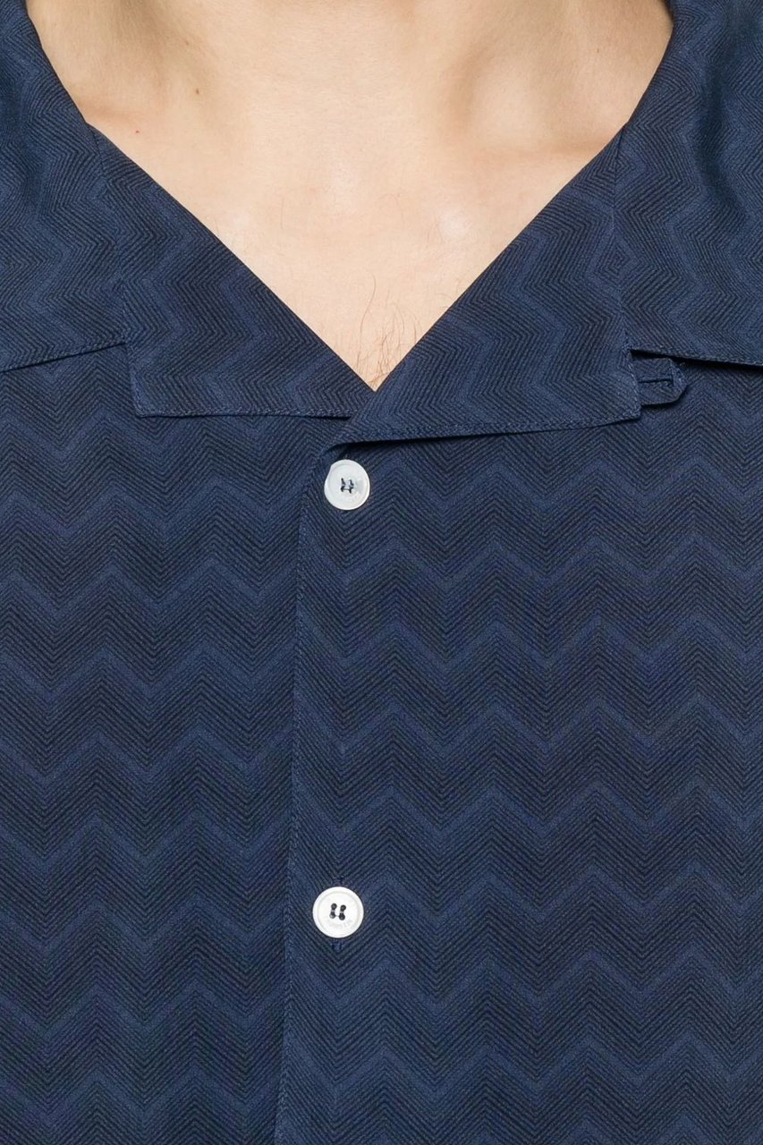 Missoni Shirts Blue Tones Navy