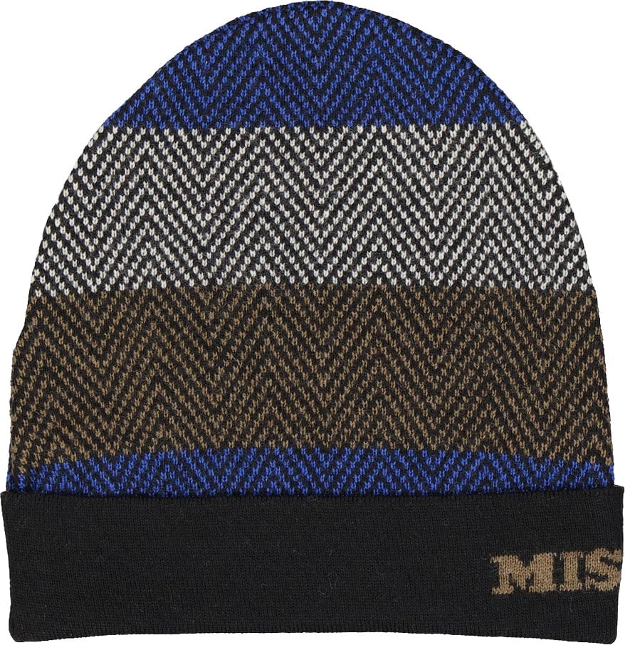 Missoni MISSONI Wool Hat Blauw