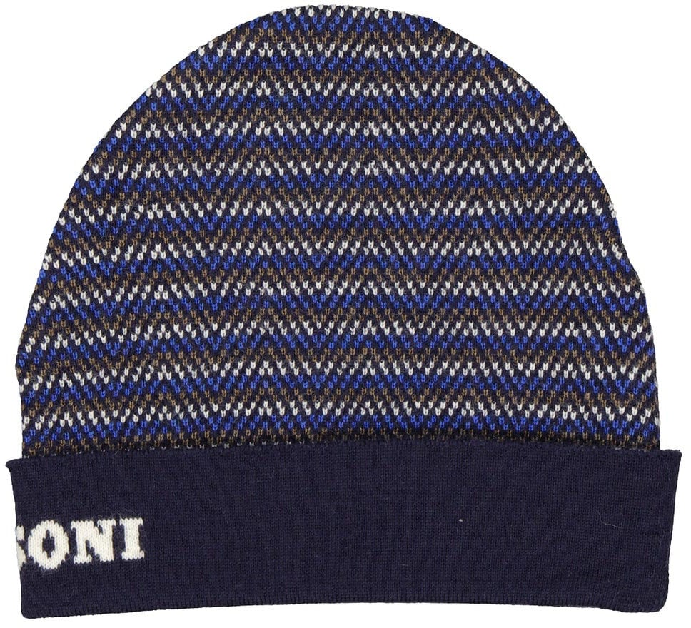 Missoni MISSONI Wool Hat Blauw