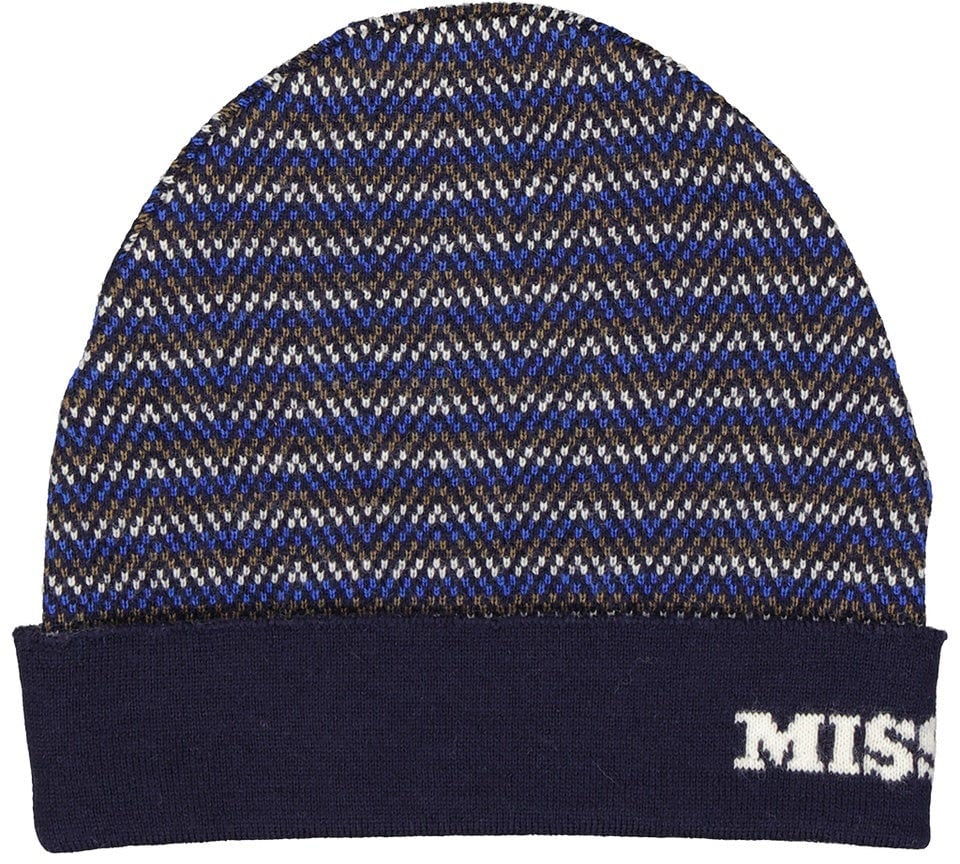 Missoni MISSONI Wool Hat Blauw