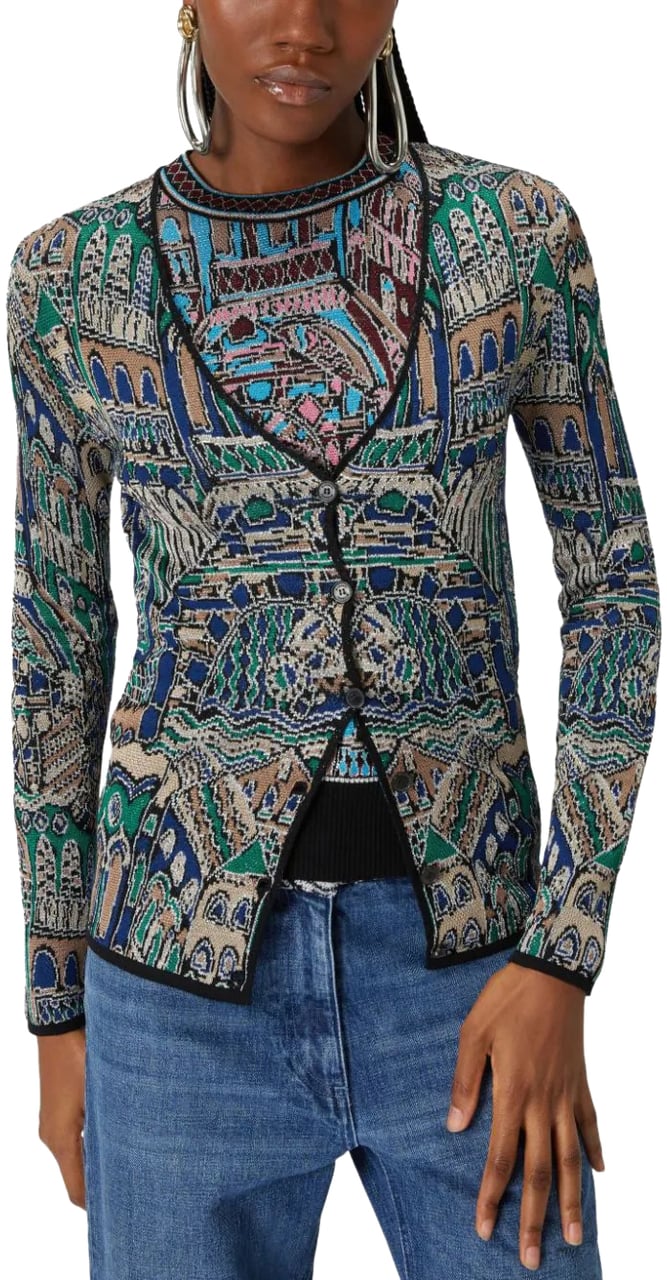 Missoni buttoned cardigan divers Divers