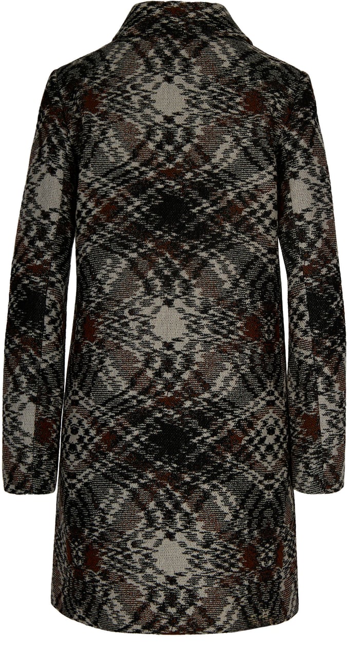Missoni Coats Brownblack Tones Bruin