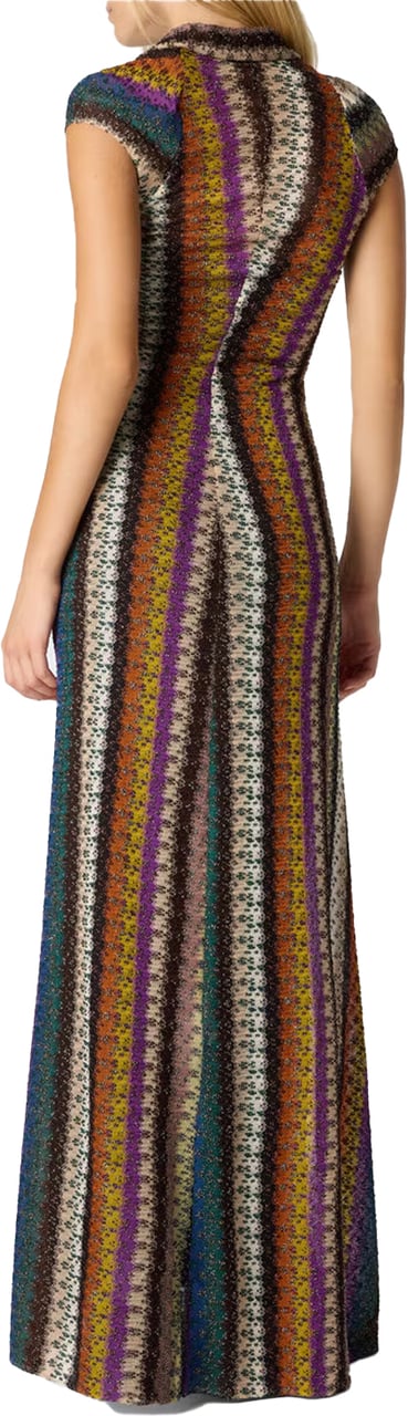 Missoni Dresses Gialloporpora Geel
