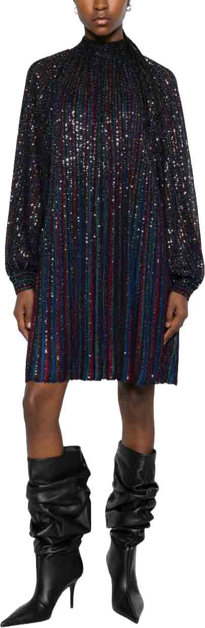 Missoni Dresses Blue/Green Navy