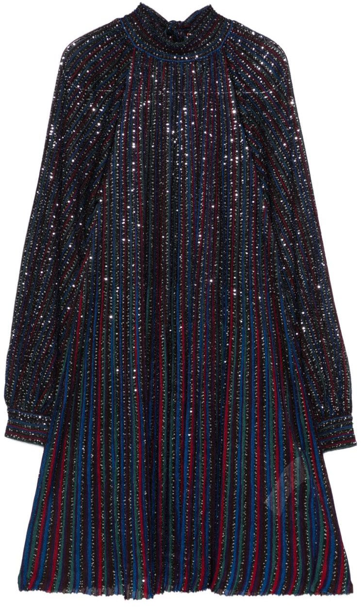 Missoni Dresses Blue/Green Navy