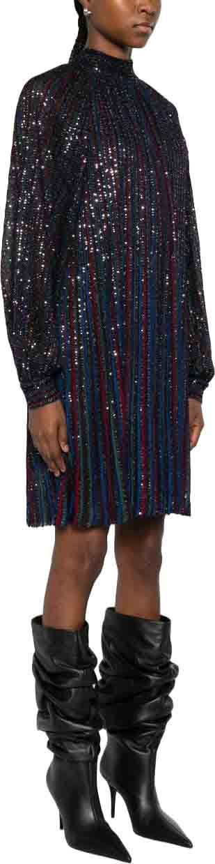 Missoni Dresses Blue/Green Navy