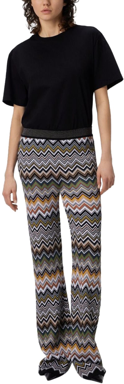 Missoni Trousers Brown Bruin