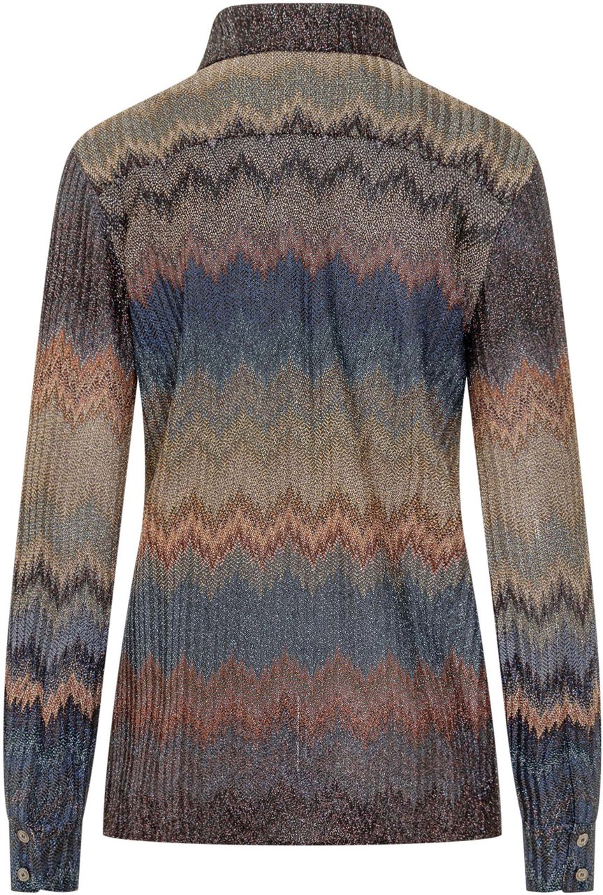 Missoni Missoni Camicia in Lurex Multicolor Divers