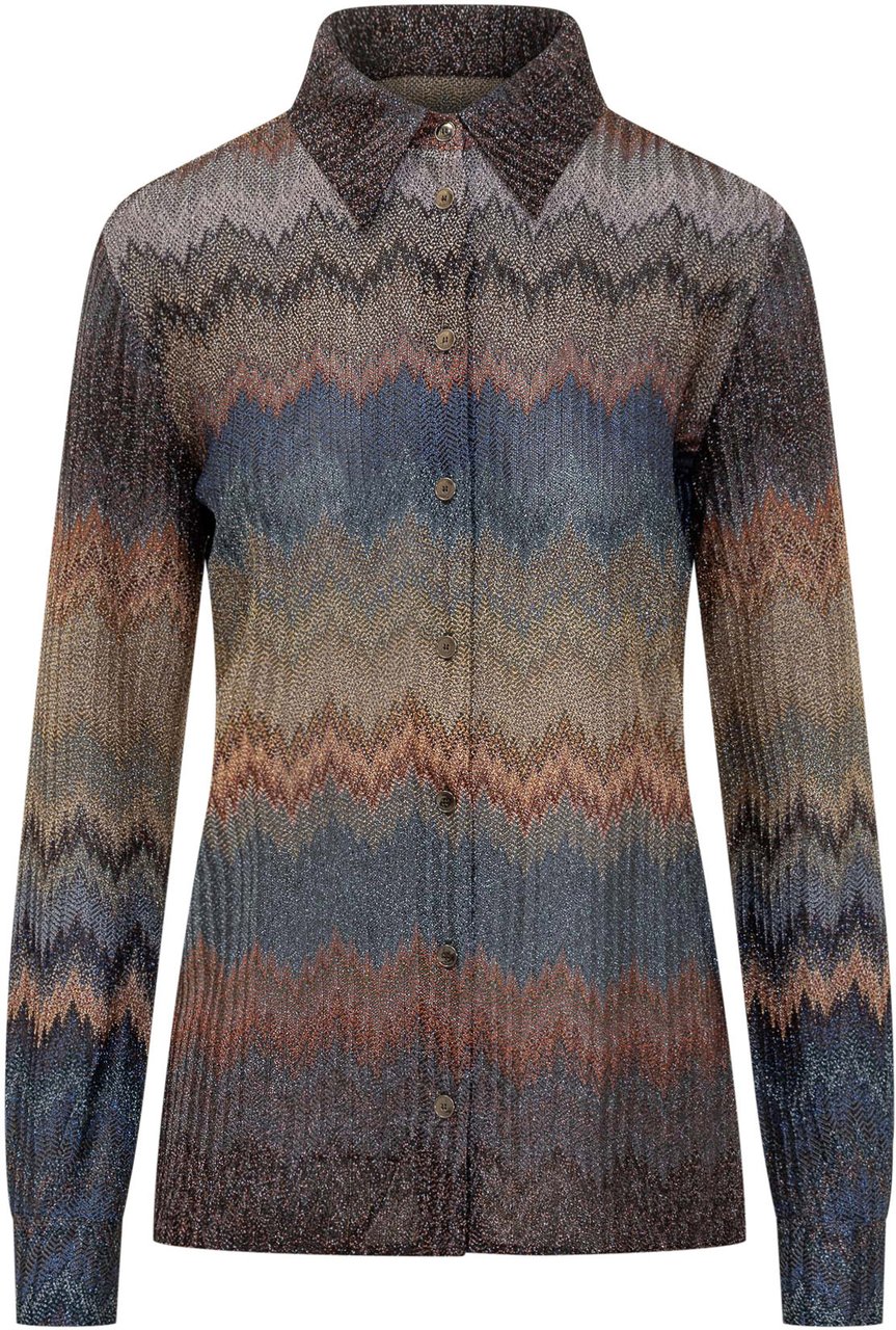 Missoni Missoni Camicia in Lurex Multicolor Divers