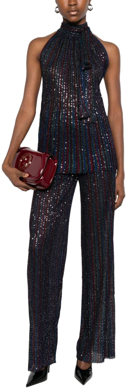 Missoni Top Blue Blauw