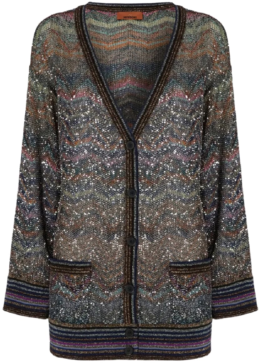 Missoni caperdoni buttoned cardigan divers Divers