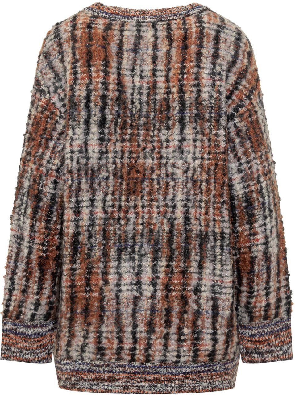 Missoni Cardigan Lungo in Lana a Fantasia Missoni Divers