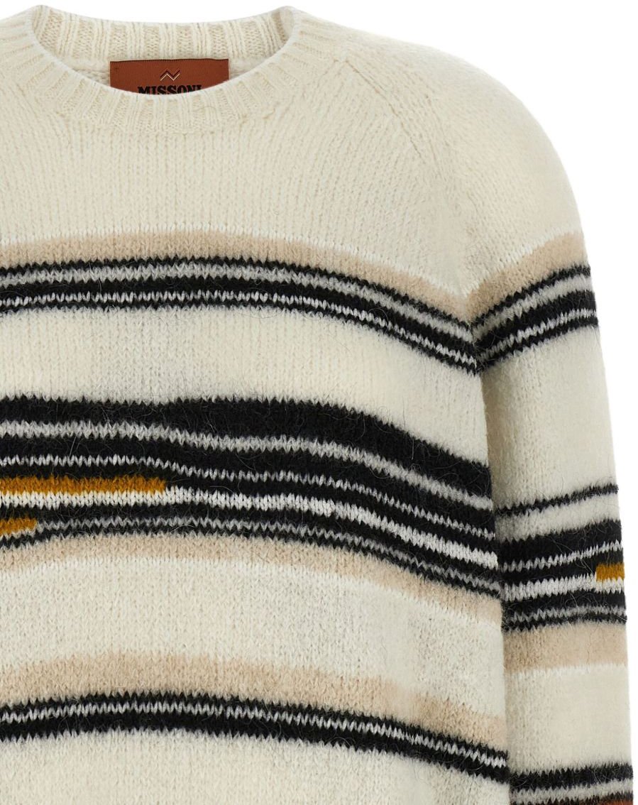 Missoni Sweaters Multistripes Wit