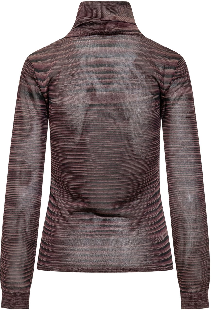Missoni Missoni Dolcevita a Righe Trasparente Paars