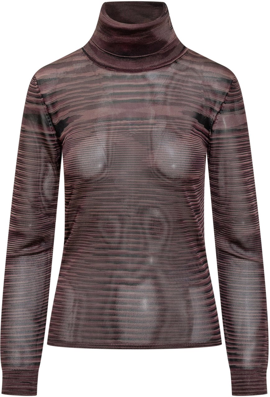Missoni Missoni Dolcevita a Righe Trasparente Paars