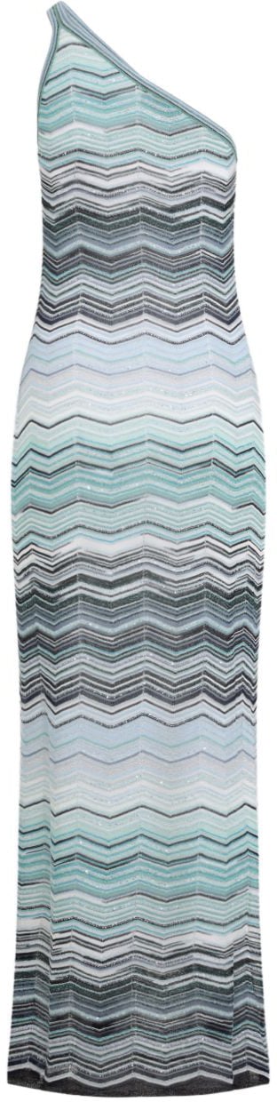 Missoni Dresses Turquoise Tones Divers