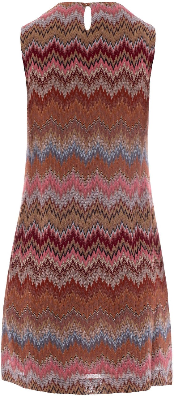 Missoni Dresses Pinkrust Tones Roze
