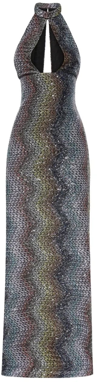 Missoni Dresses Multiblue/Yellow/Viola Divers