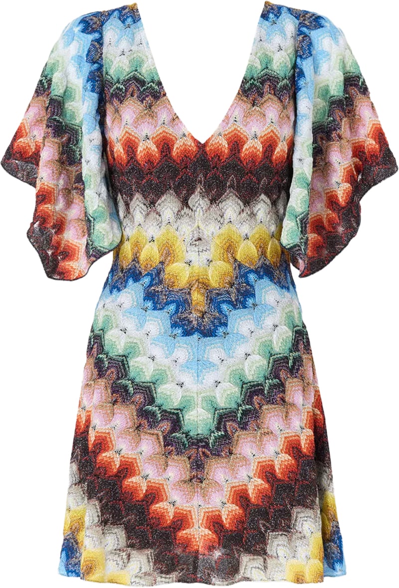 Missoni Dresses Multicolorblk Base Zwart