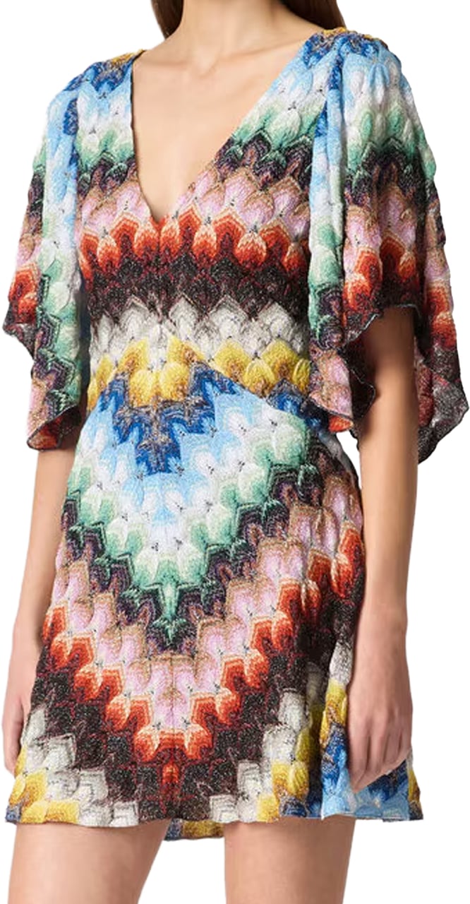 Missoni Dresses Multicolorblk Base Zwart