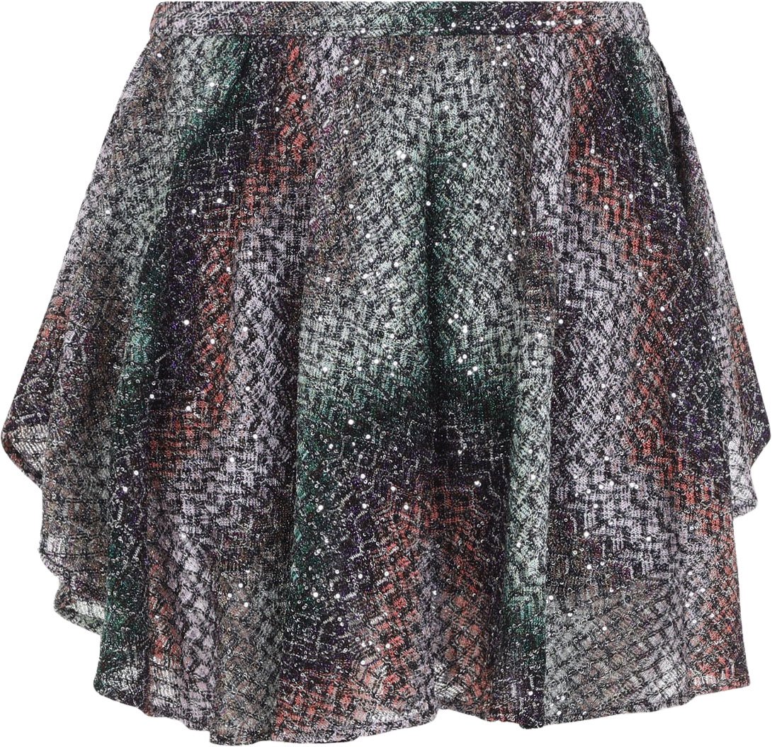 Missoni Missoni Caperdoni Mini Skirt Divers
